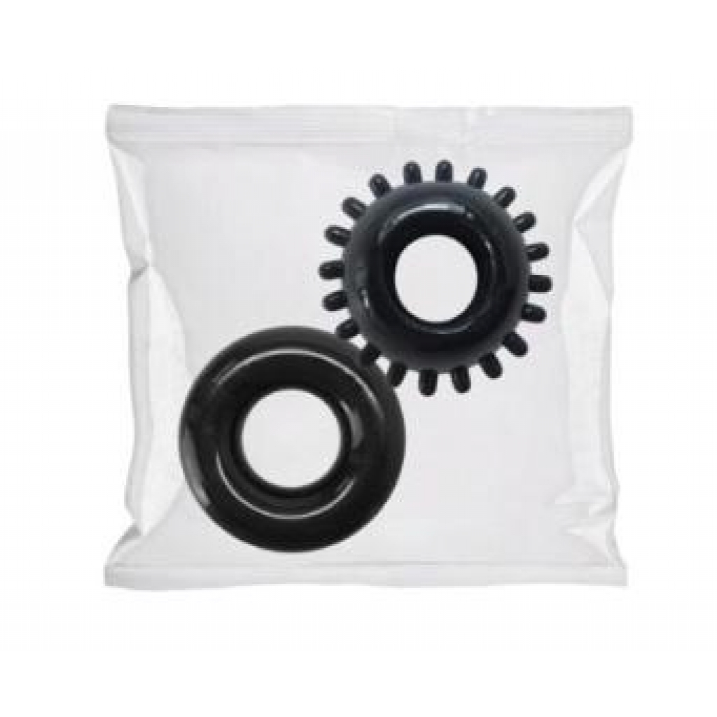 Rock Solid 2 Pack C-ring Set - Black