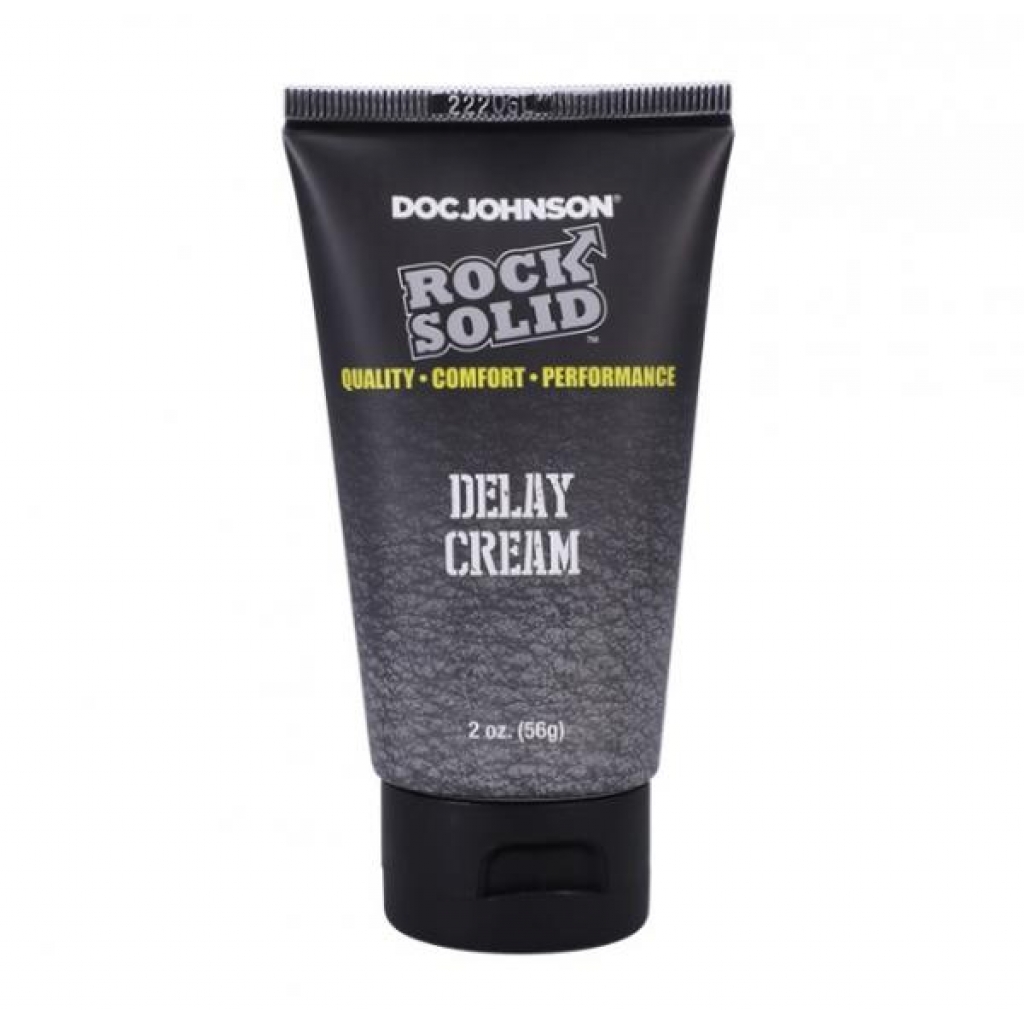 Rock Solid Delay Cream - Longer Lasting Pleasure