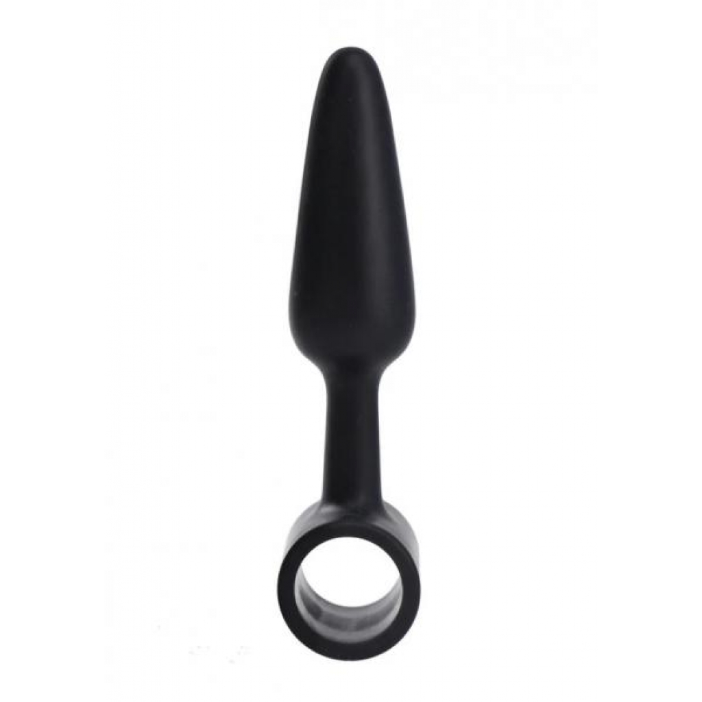 In A Bag Butt Plug 3 - Black, Vibrating Pleasure Toy