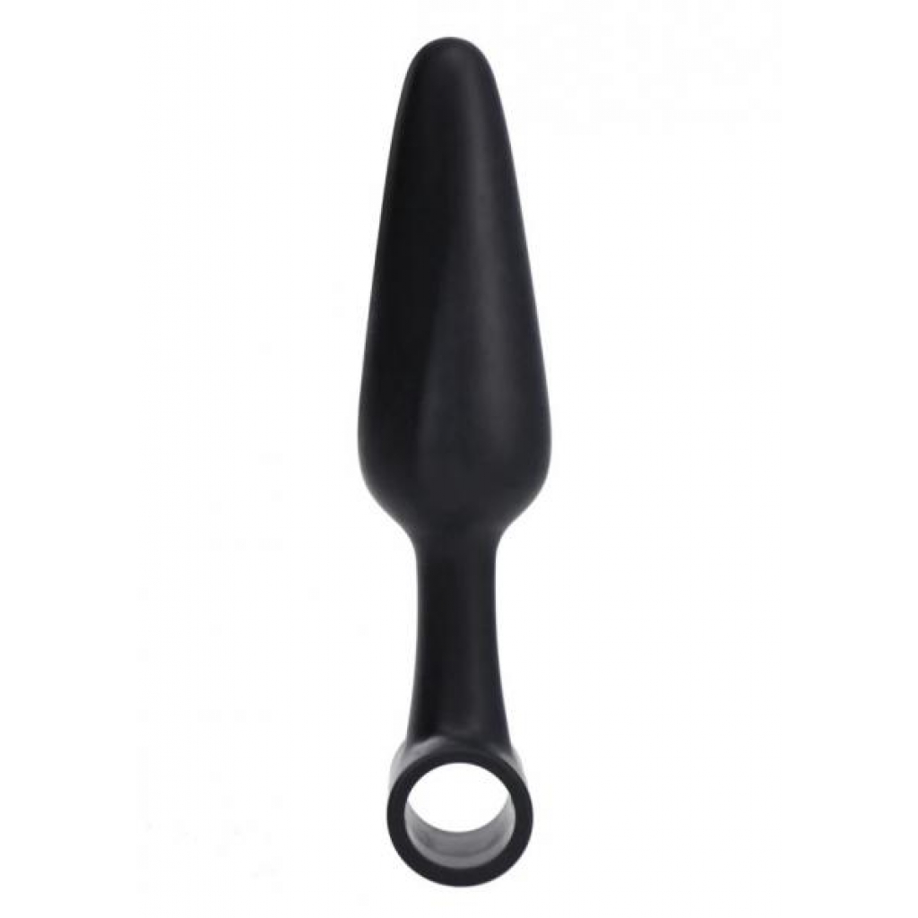 In A Bag Butt Plug 5 Black Vibrating