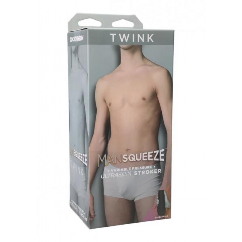 Man Squeeze Twink Vanilla Brown