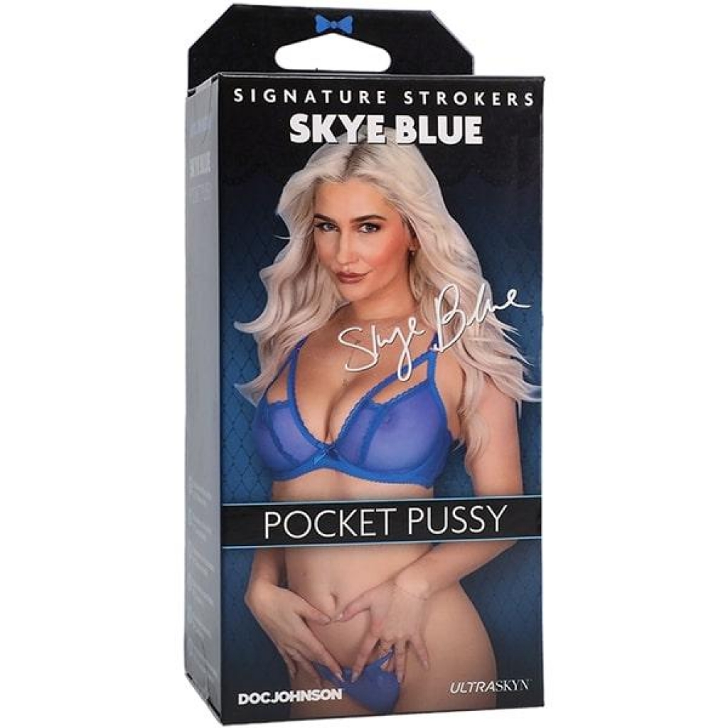 Lifelike Skye Blue Signature Stroker