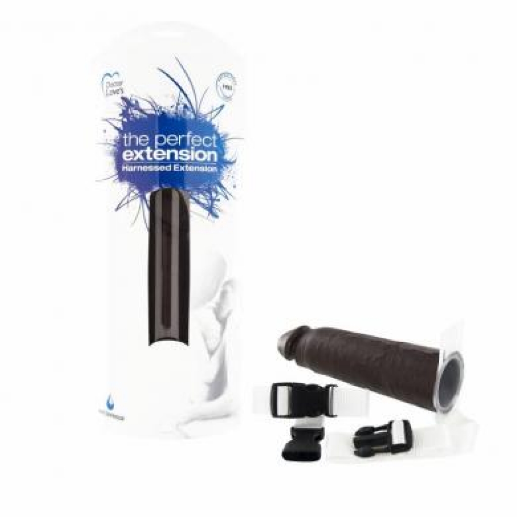 Perfect Extension Harnessed Extension for Enhanced Pleasure - Black