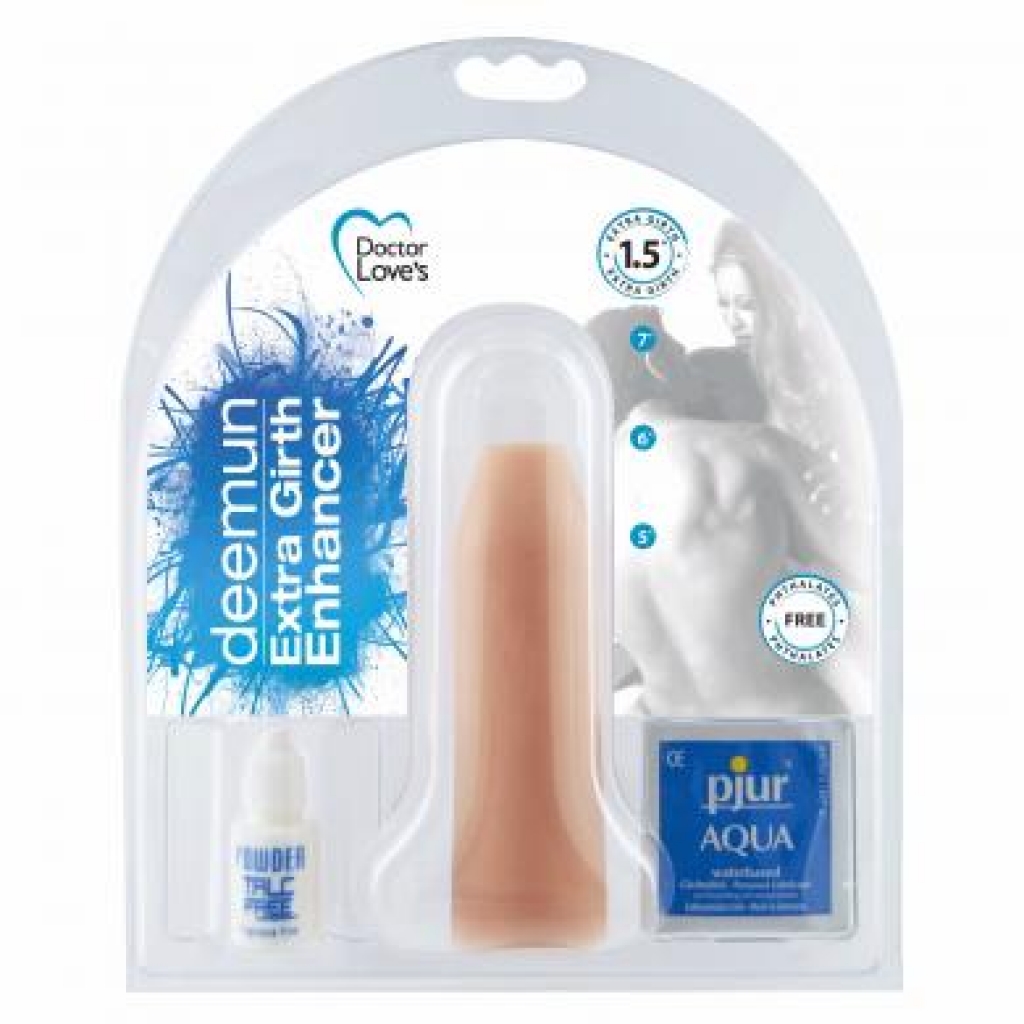 Girth Enhancer - 7 inches x 1.5 inches - Beige