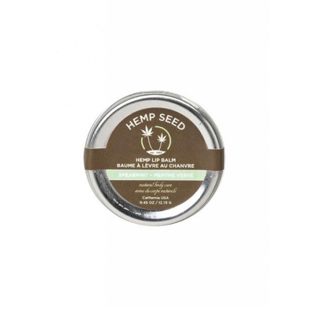 Hemp Lip Balm Tin - Spearmint