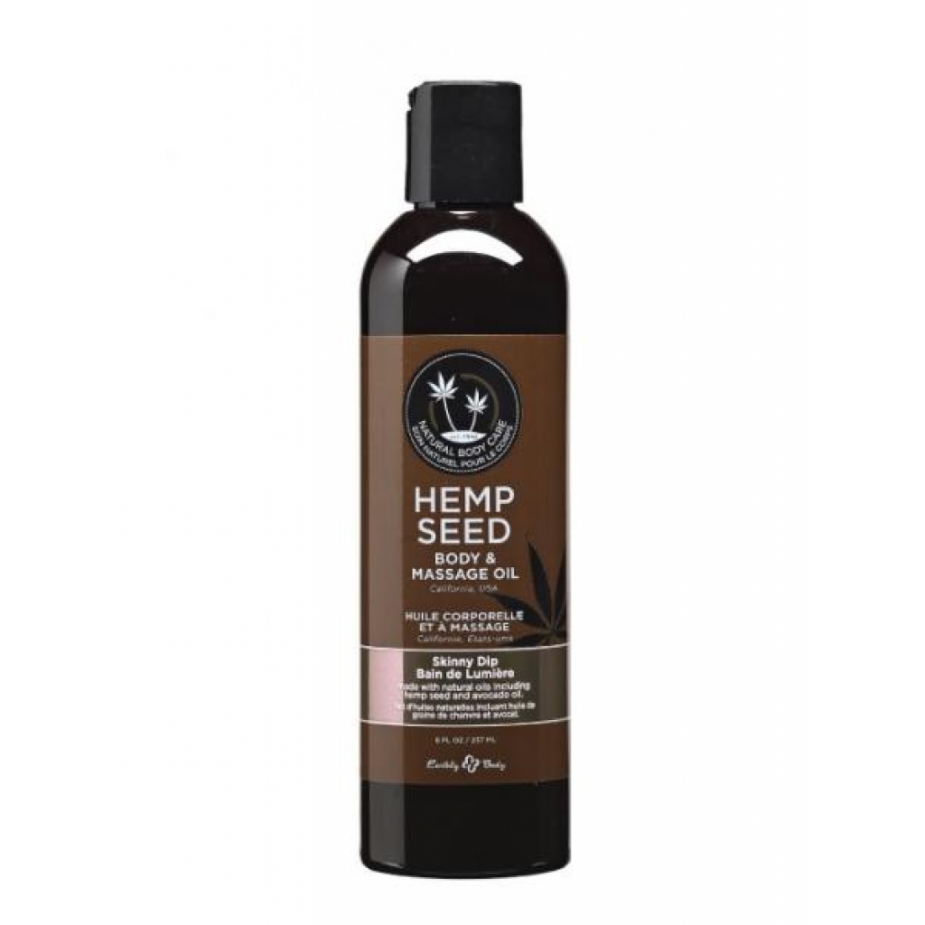 Massage And Body Oil With Hemp Seed - Skinny Dip