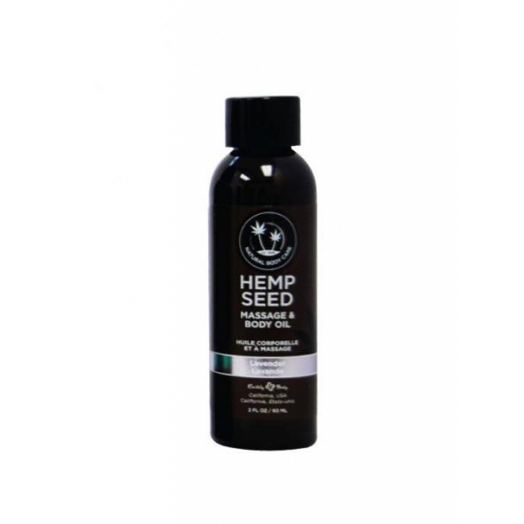 Earthly Body Massage Oil - Lavender Scent