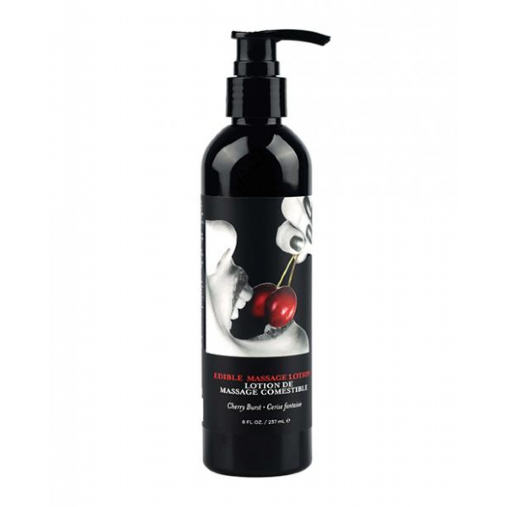 Edible Massage Lotion Cherry - 8oz