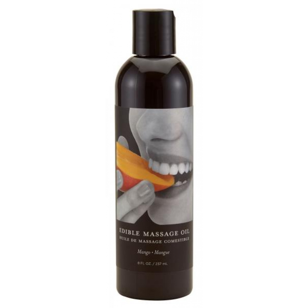 Earthly Body Edible Massage Oil - Mango 8oz