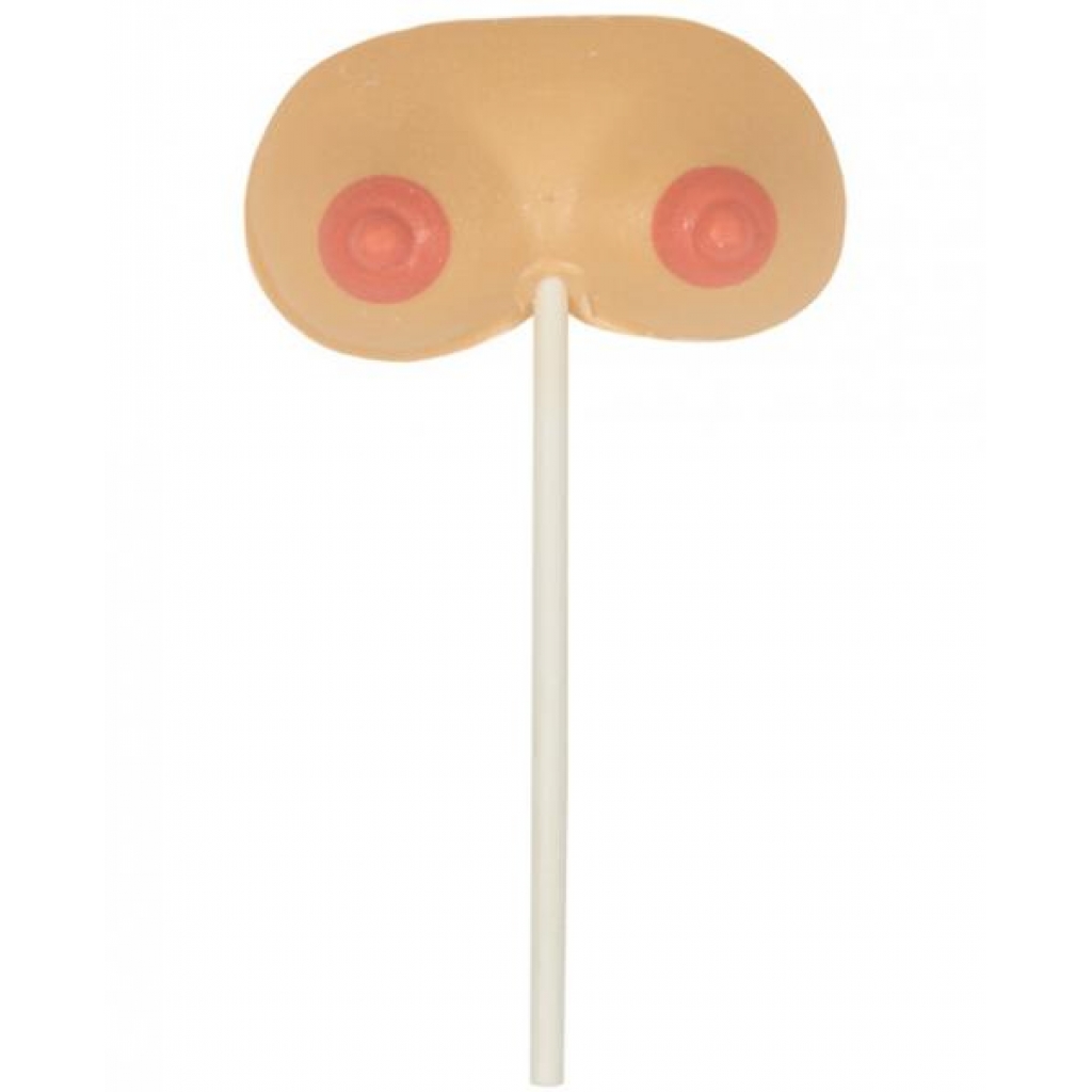 Small Rack with Stick Butterscotch Lollipop - Fun Party Favor