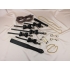 Edonista Carol 12-Piece Bondage Set - Black