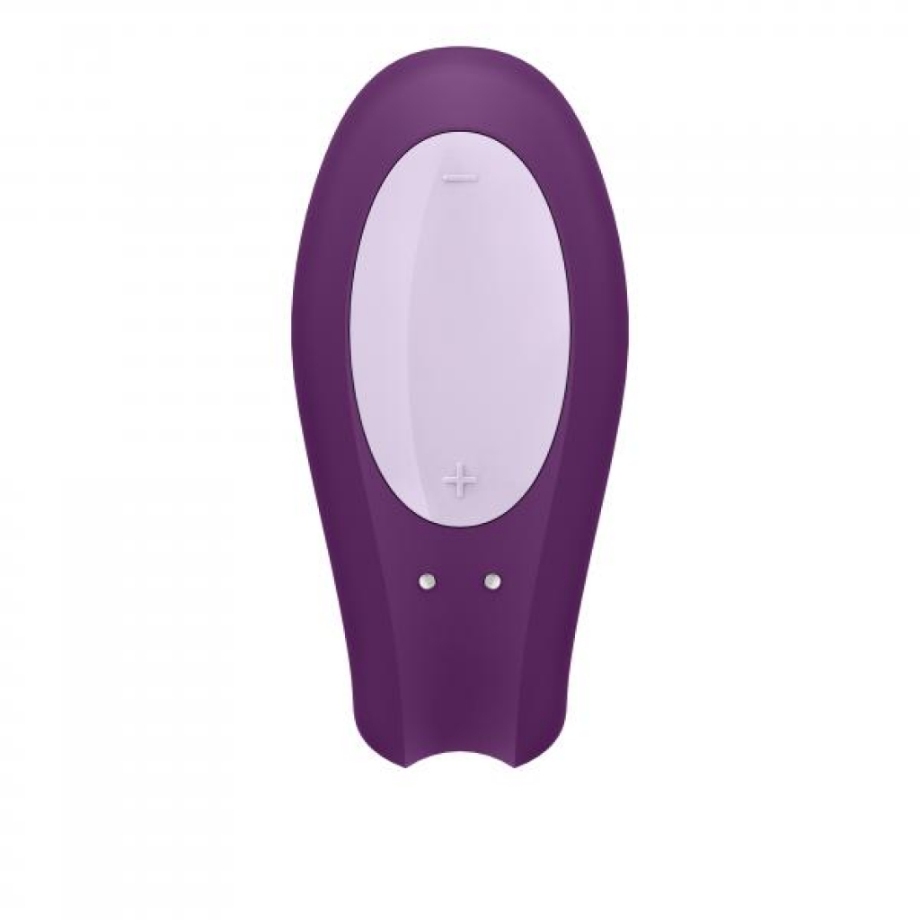 Satisfyer Double Joy Violet W/App - Purple