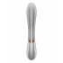 Satisfyer Hot Lover Silver - Warming Dual Stimulator