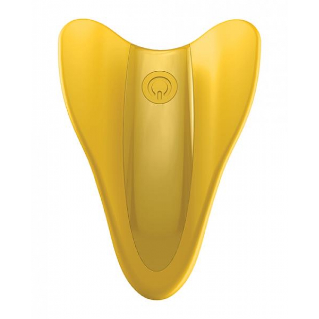 Satisfyer High Fly Finger Vibrator - Yellow