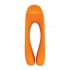 Satisfyer Candy Cane Finger Vibrator - Orange