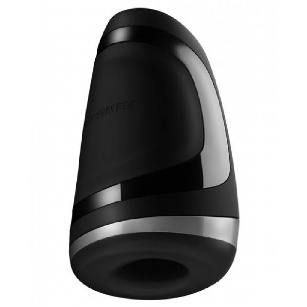 Satisfyer Men Heat Vibration Black Stroker