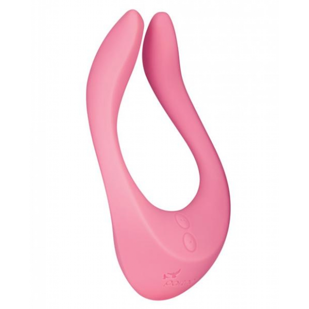 Satisfyer Partner Multifun 2: Versatile Pink Couples Vibrator