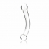 Glas Curved Glass G-Spot Stimulator - 7 Inch Clear