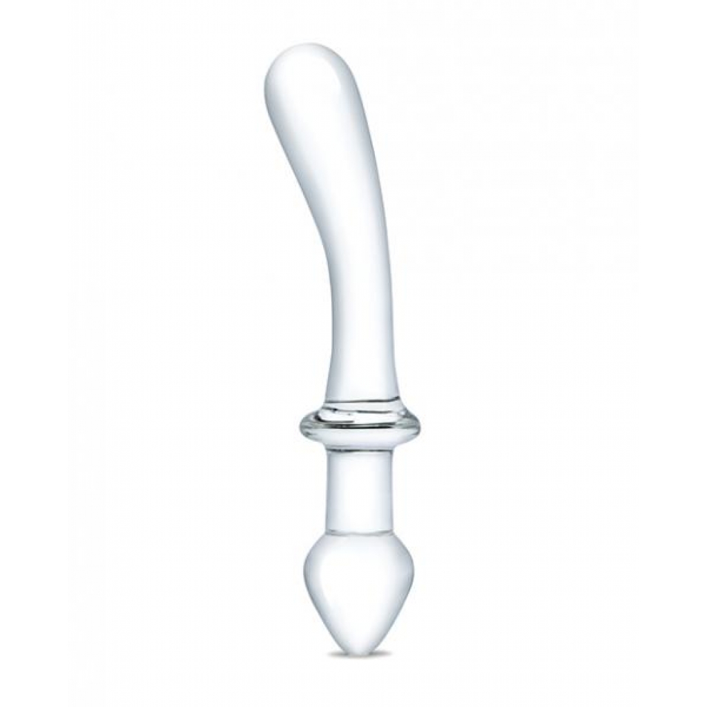 Classic Curved Dual-Ended Glass Dildo - 9 Inches