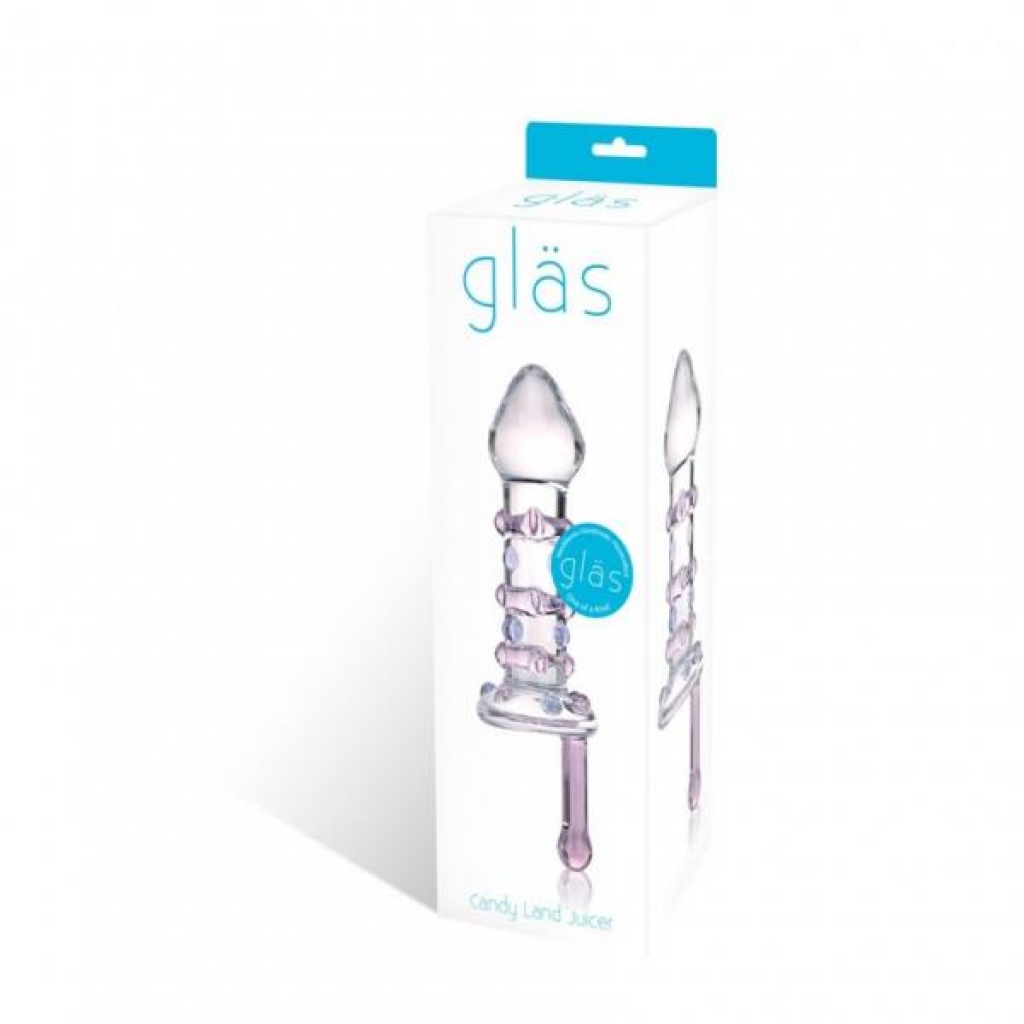 Glas Candy Land Juicer Glass Dildo - Clear