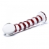 Glas Mr. Swirly Spiral Glass Dildo - Red