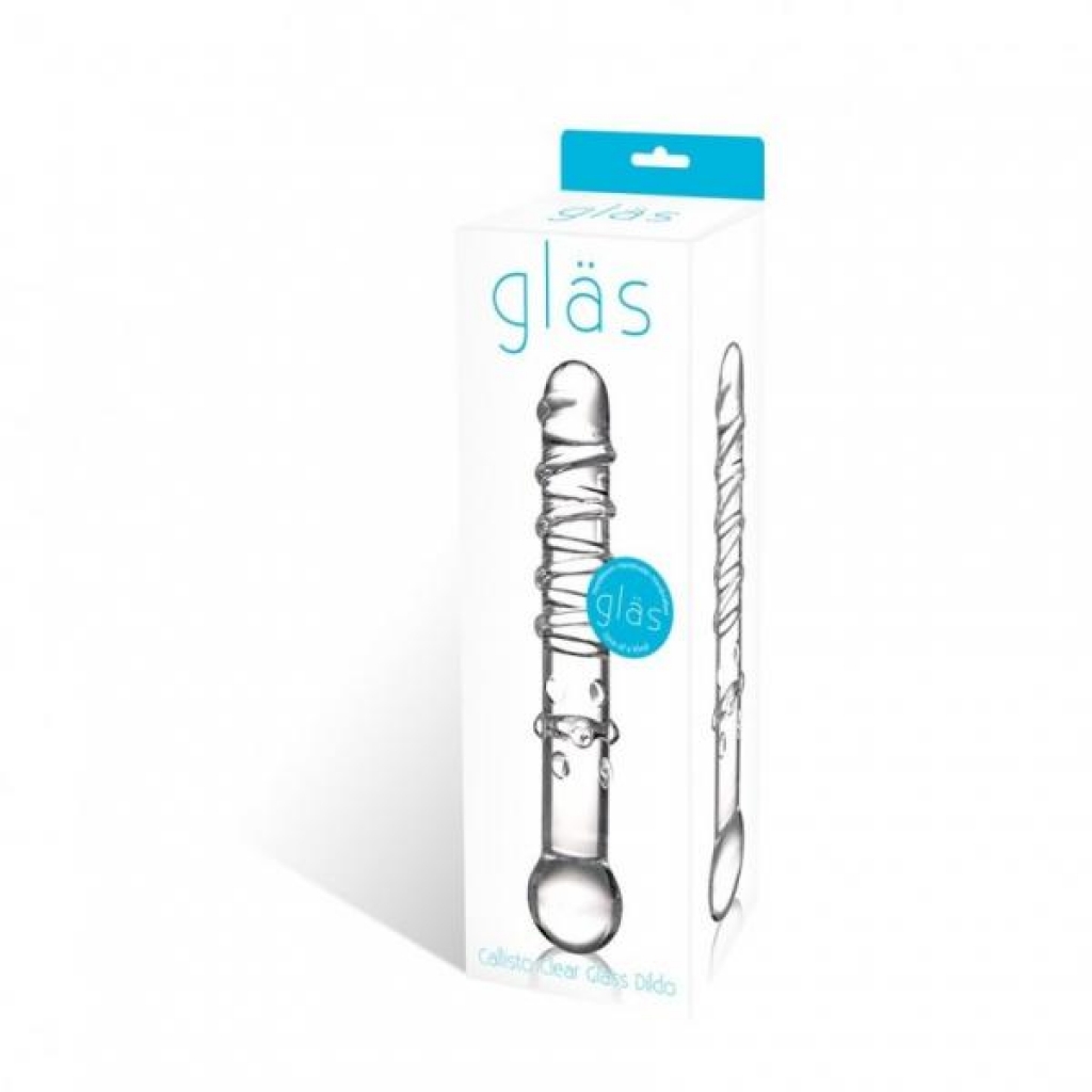 Glas Callisto Clear Glass Dildo