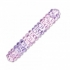 Purple Rose Nubby Dildo - Clear