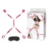 Lux Fetish 7pc Bed Spreader Hot Pink