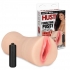 Hustler Vibrating Pussy Masturbator - Beige