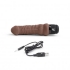 Powercocks 6-Inch Vibrator - Dark Brown