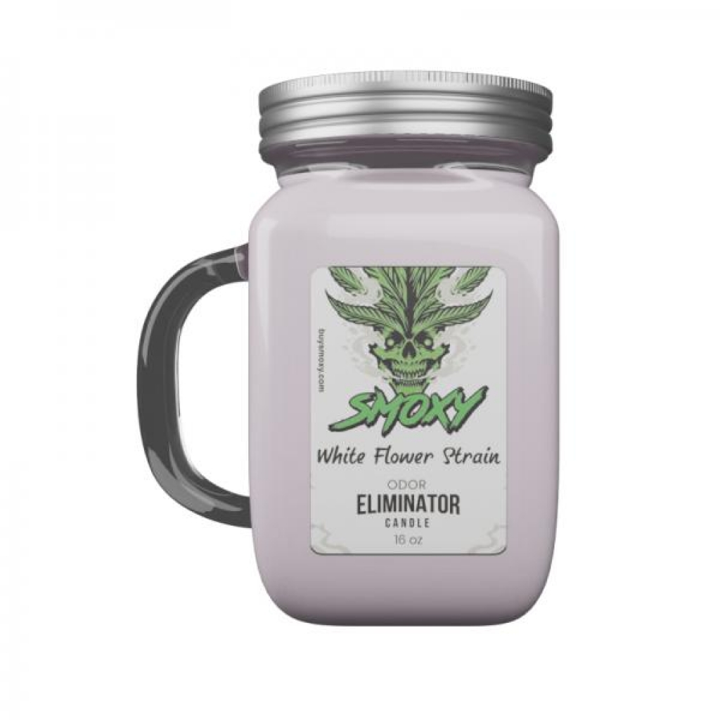 Smoky Candle - White Flower Stain Odor Eliminator 13 oz