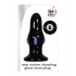 Rear Rocker Vibrating Anal Plug - Black