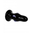 Rear Rocker Vibrating Anal Plug - Black