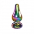 Rainbow Metal Plug: Enhance Your Anal Play