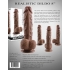 Realistic Dong - 8 Inches Dark