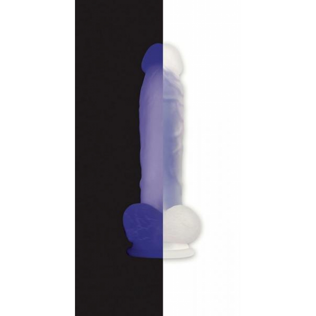 Glow In The Dark Dong - Luminous Dildo Purple