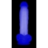 Glow In The Dark Dong - Luminous Dildo Purple