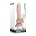 Real Supple Poseable Silicone 6 In Dildo - Light Beige