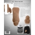 Gender X 4in Silicone Packer - Medium Brown