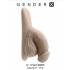 Gender X 4 Inch Packer - Light White