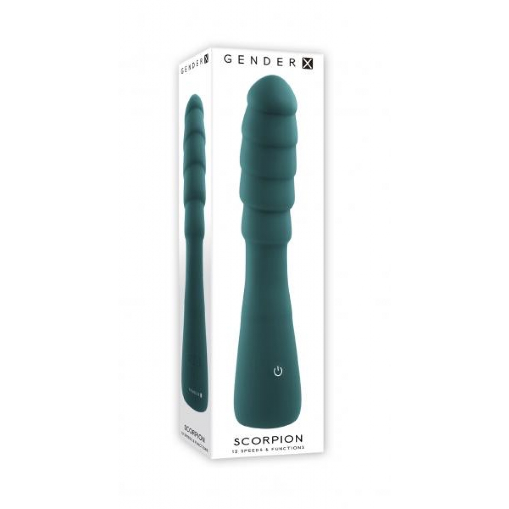 Gender X Scorpion Green Vibrator - Powerful Design