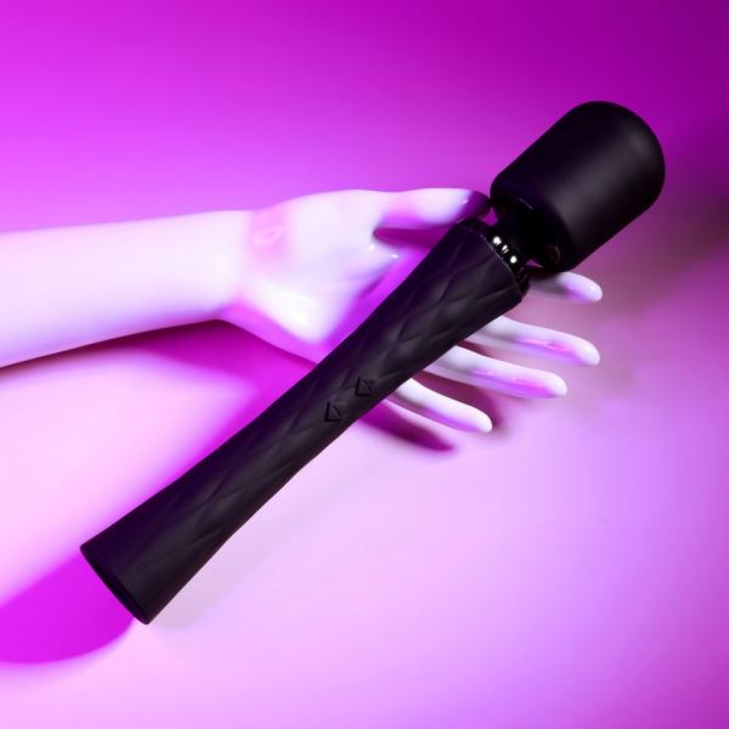 Playboy Royal Wand Massager - Velvet Smooth Silicone