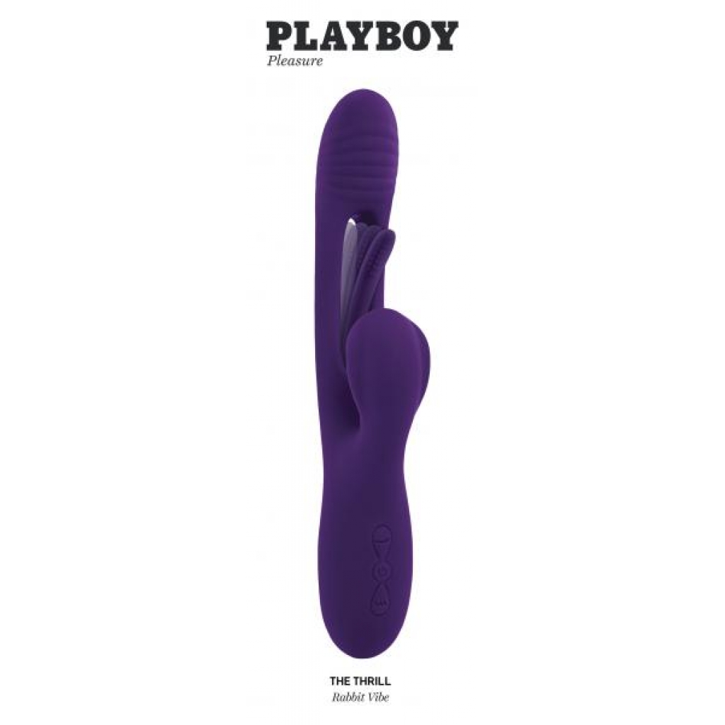 Playboy The Thrill Rabbit Vibe - Purple