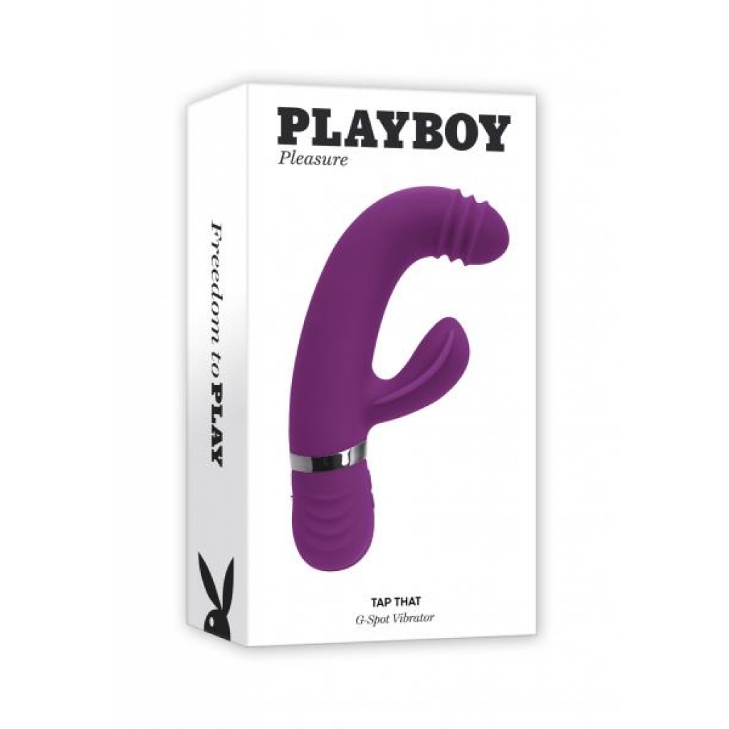 Playboy Tap That G-Spot Vibrator - Purple