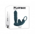 Playboy Bring It On Butt Plug in Deep Teal - For Adventurous Nights