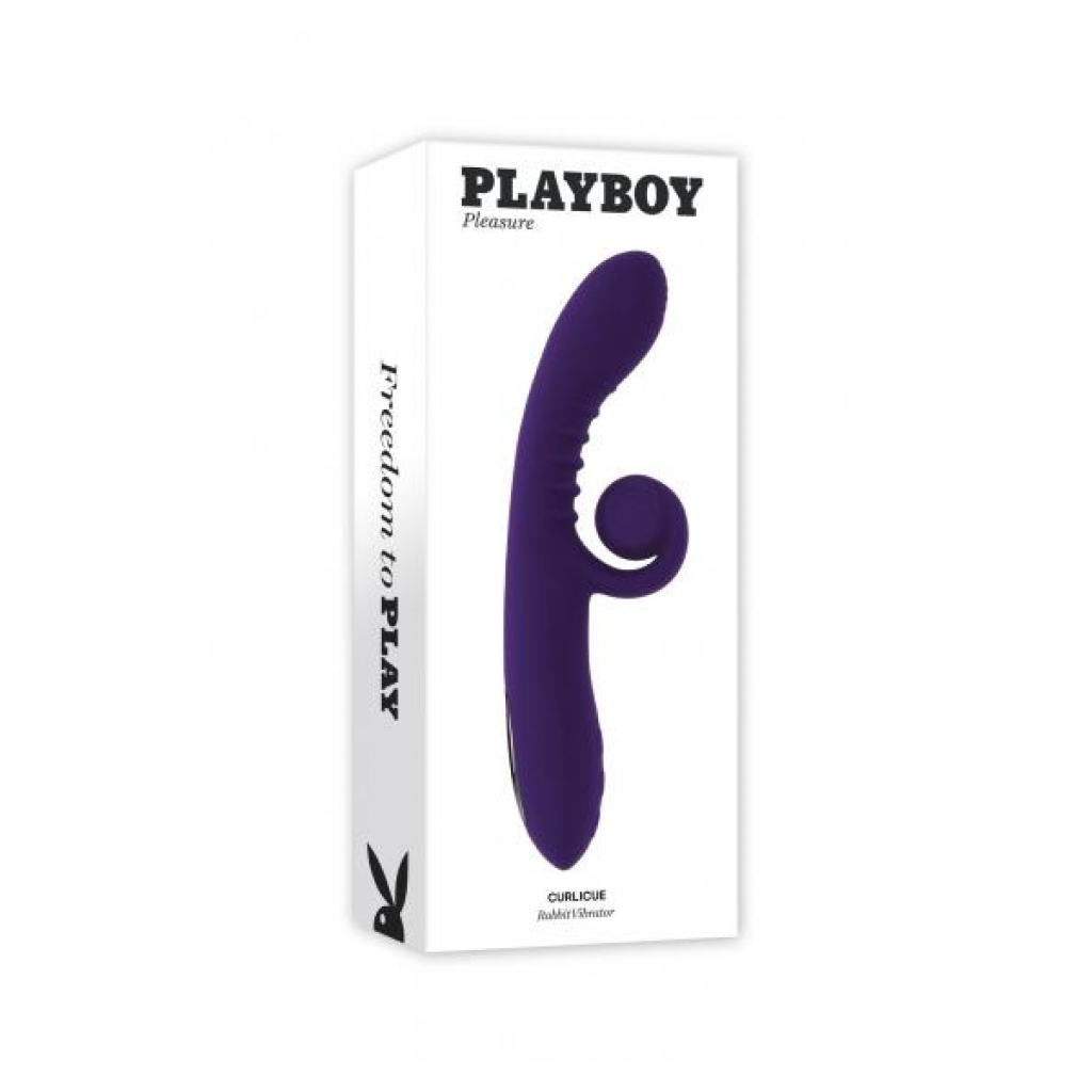 Playboy Curlicue Rabbit Vibrator