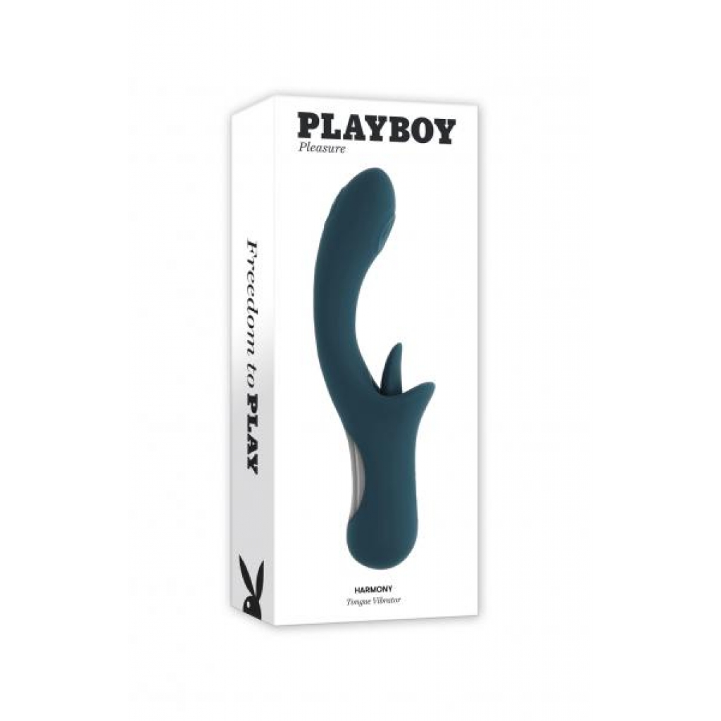 Playboy Harmony Tongue Vibrator - Green