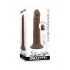 Evolved In Thrust We Trust - Dark Brown Vibrating Dildo