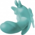 The Butterfly Effect Rabbit Style Vibrator - Teal Green