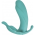 The Butterfly Effect Rabbit Style Vibrator - Teal Green